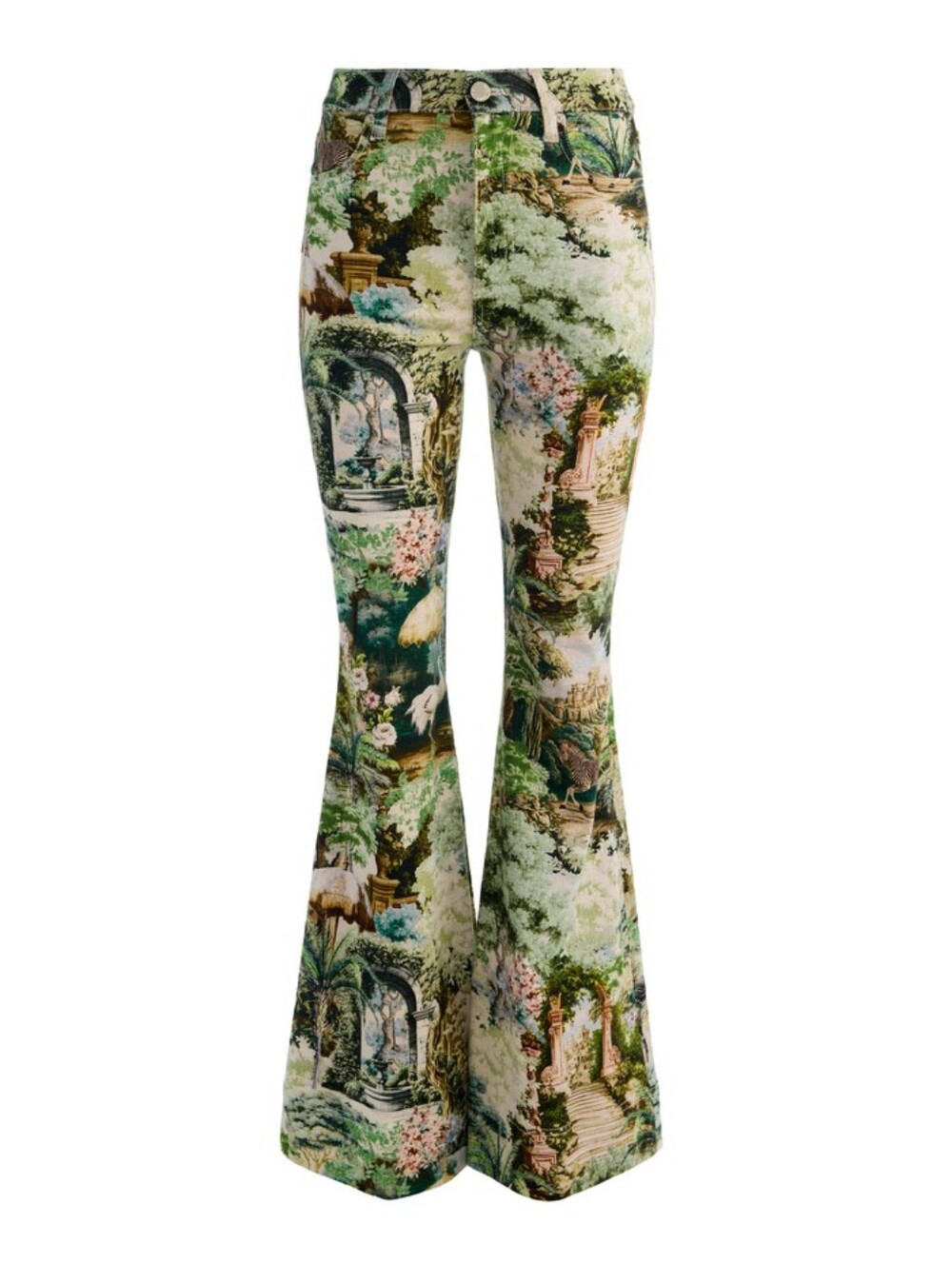 Alice + Olivia BEAUTIFUL PRINTED JEAN - Picture 6 of 15